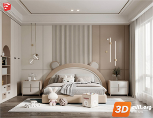 Children Room Scenes Skp FIles 